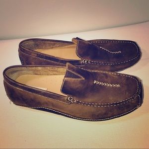 Men’s shoes 13 Steve Madden loafers Brown seude